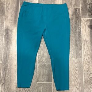 Outdoor Research Crop Teal Leggings Size 2X